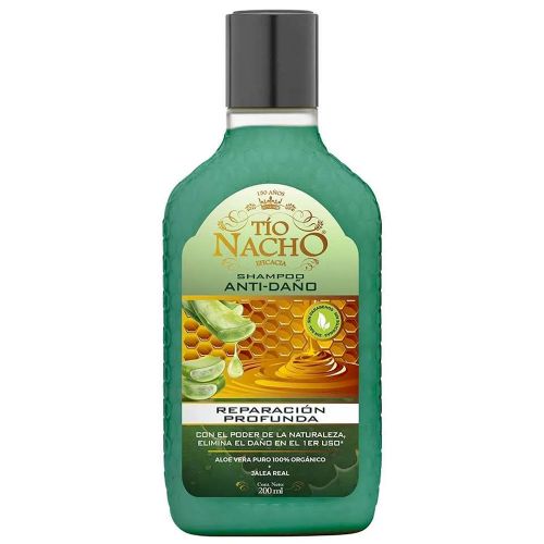 Tí­o Nacho Anti Daño Shampoo Con Aloe Vera