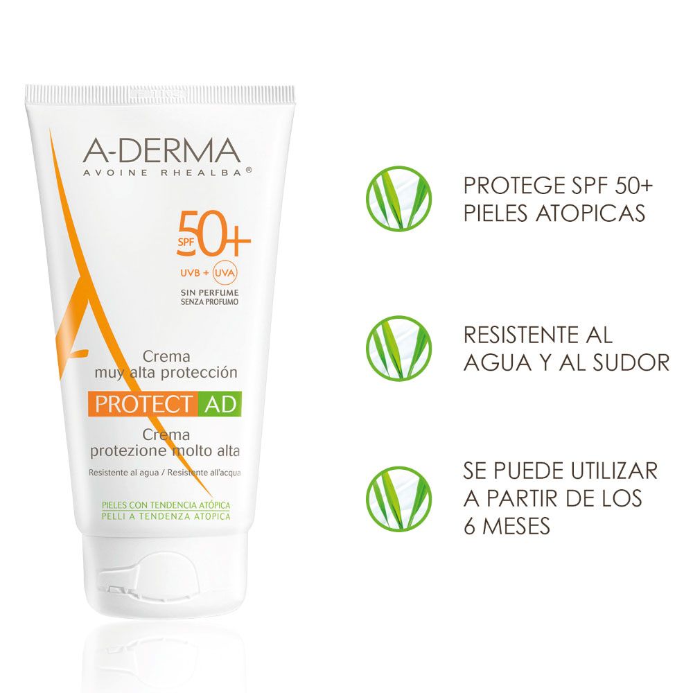 A derma protect ad crema solar spf 50+ dermatitis atópica