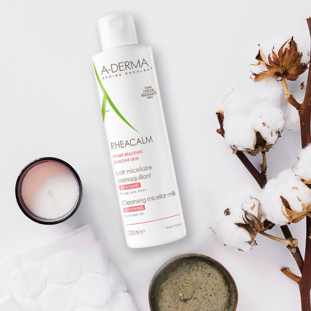 A derma rheacalm leche micelar desmaquillante