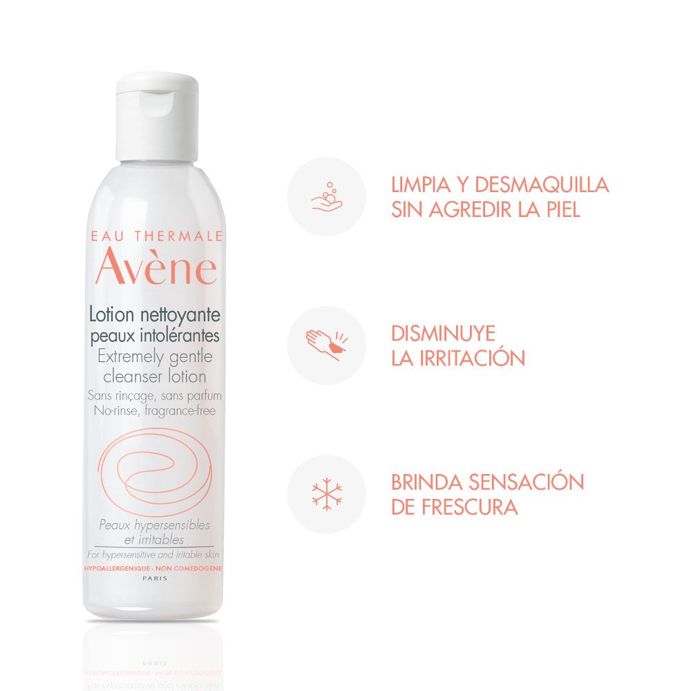 Avene loción para pieles intolerantes
