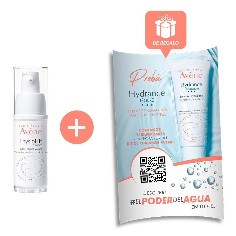 Avene physiolift contorno de ojos + regalo