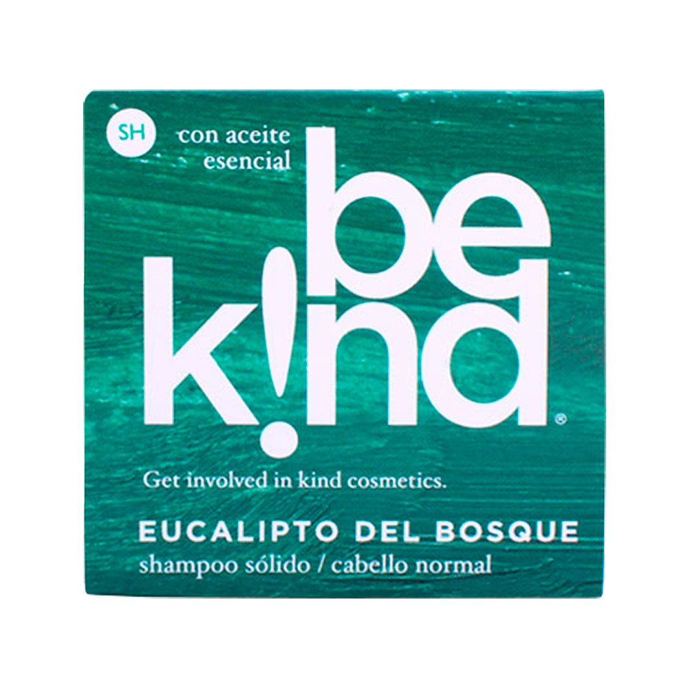 Be kind eucalipto del bosque shampoo sólido