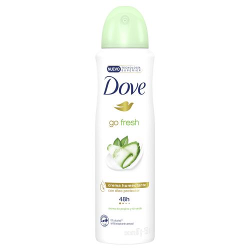 Dove Antitranspirante Aerosol Go Fresh Pepino