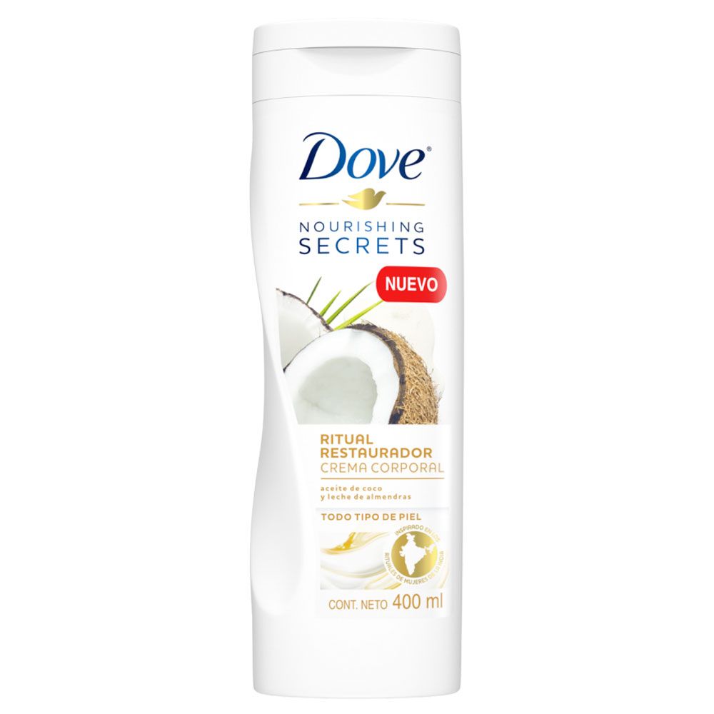 Dove Crema Corporal Ritual Restaurador Coco