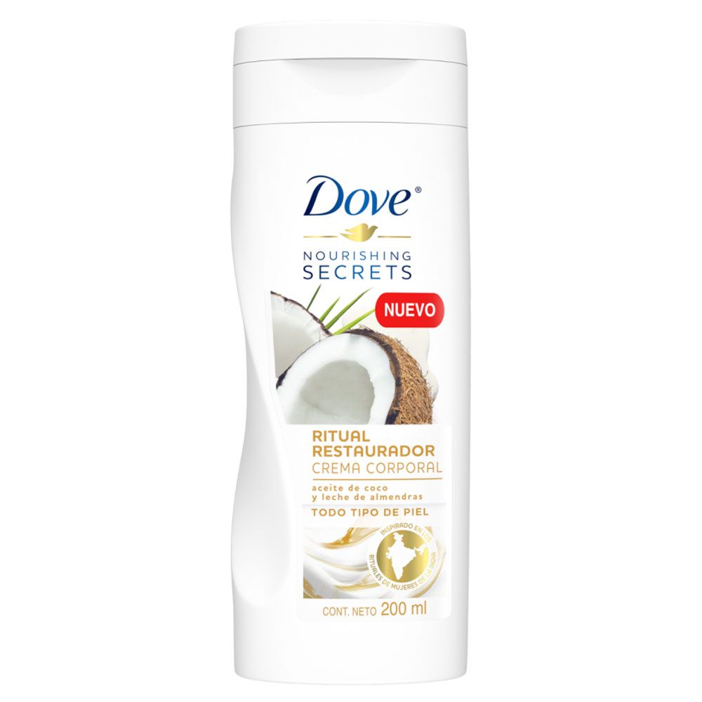 Dove Crema Corporal Ritual Restaurador Coco