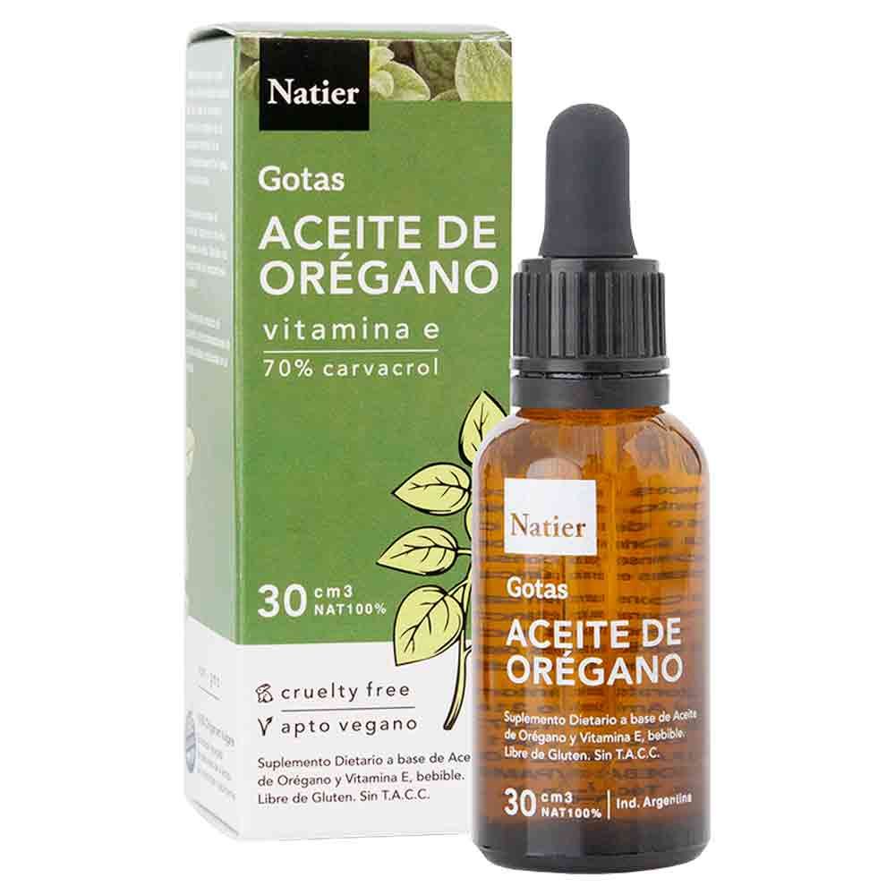 Natier Aceite Esencial De Orégano 100% De Pureza