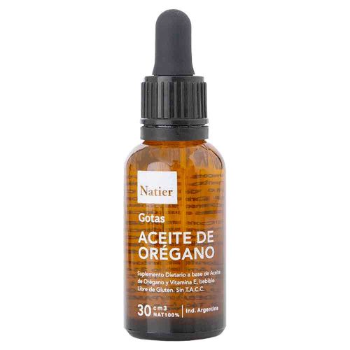 Natier Aceite Esencial De Orégano 100% De Pureza