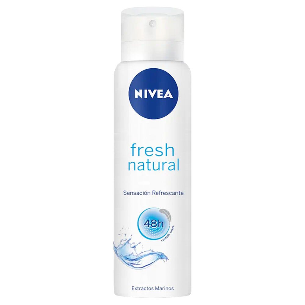 Nivea desodorante antitranspirante fresh natural