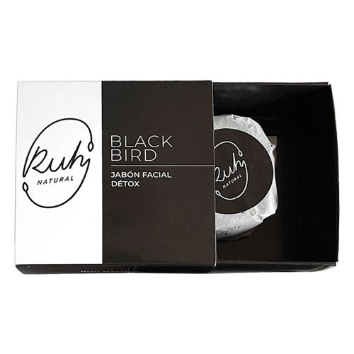 Ruh Natural Jabón Facial Detox Black Bird