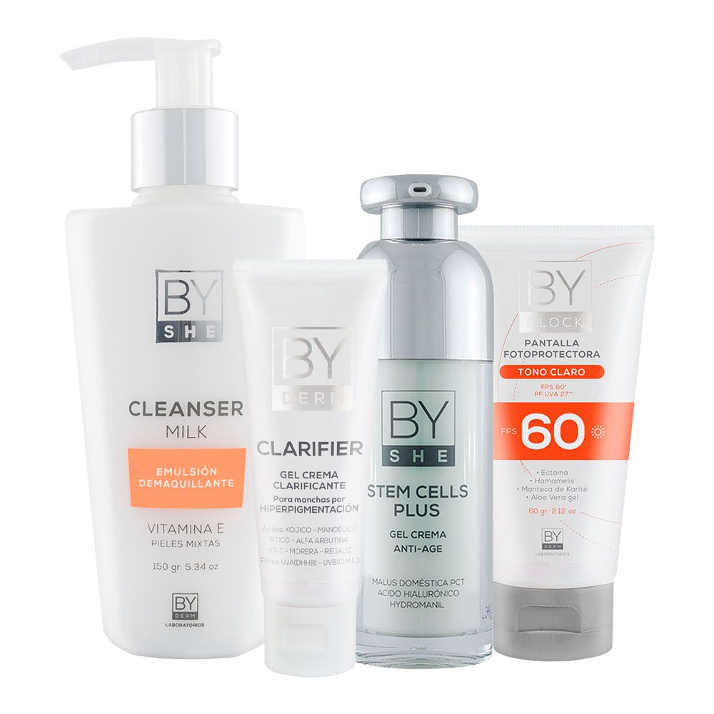 By derm rutina completa para pieles con manchas