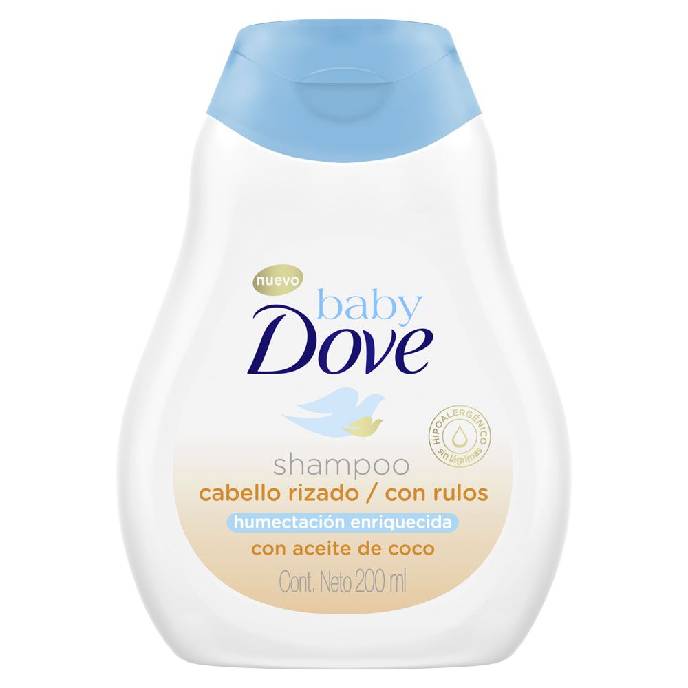 Dove baby shampoo cabello rizado