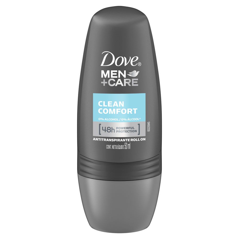 Dove men antitranspirante roll on clean comfort
