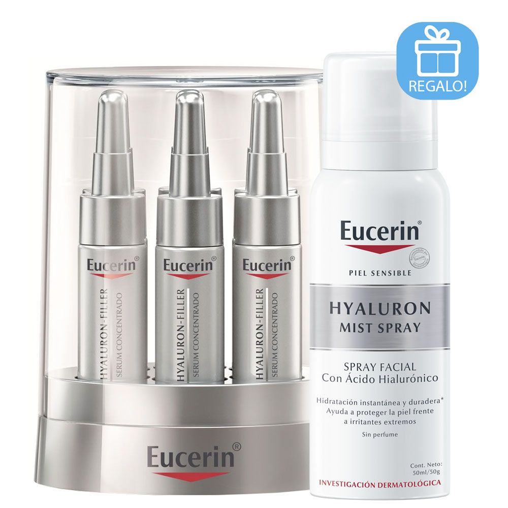 Eucerin hyaluron filler serum concentrado + regalo!