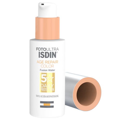 Fotoultra Isdin Spf50 Age Repair Color Fusion Water 5 Stars