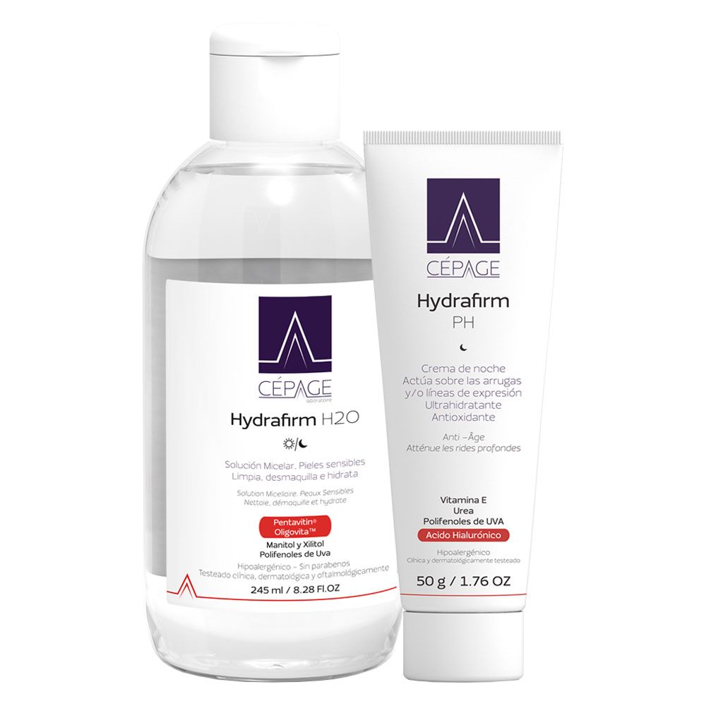 Hydrafirm ph x 50 gramos + hydrafirm h20 x 245ml