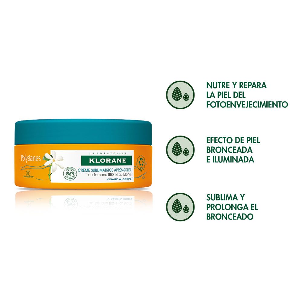 Klorane polysianes crema sublimadora reparadora post solar