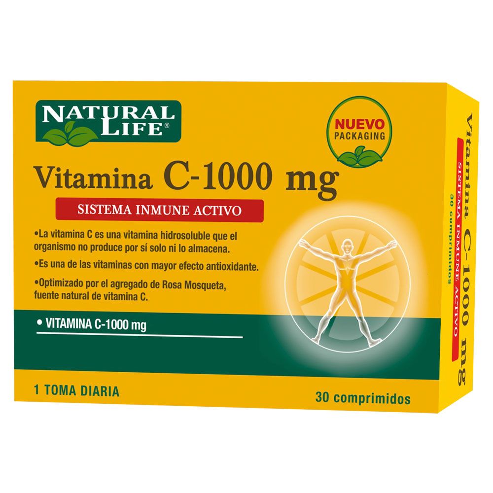 Natural life vitamin c 1000mg