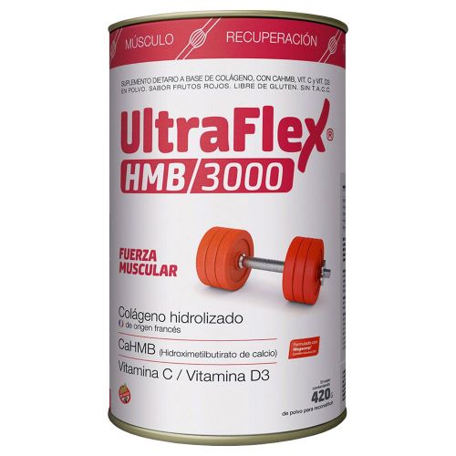 Ultraflex Hmb 3000 Colágeno Hidrolizado En Polvo