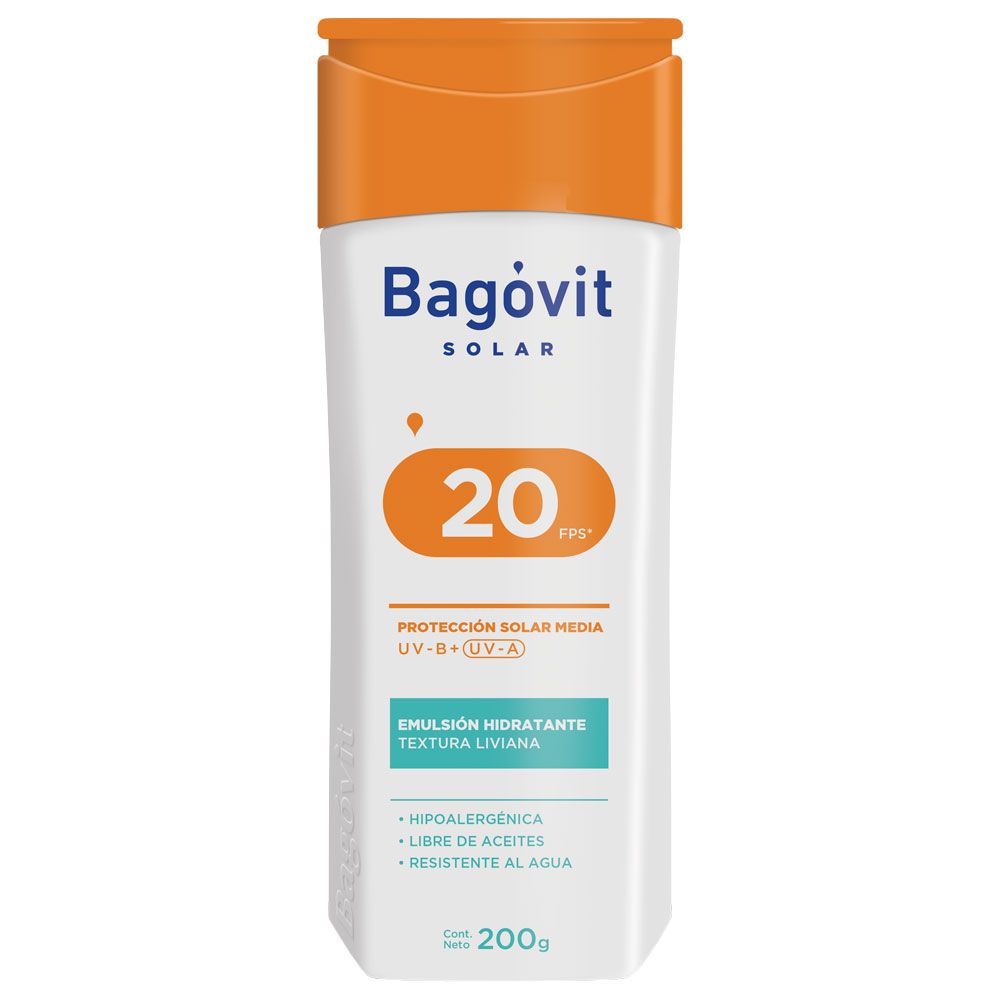 Bagóvit solar fps 20 emulsión hidratante