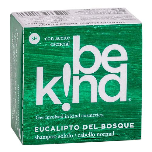 Be Kind Eucalipto Del Bosque Shampoo Sólido