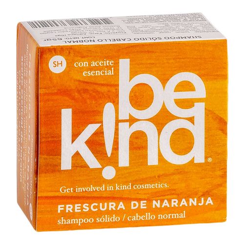 Be Kind Frescura De Naranja Shampoo Sólido