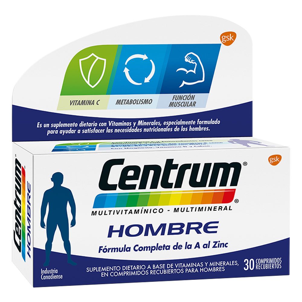 Centrum hombre multivitamínico