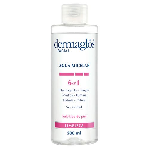 Dermaglós Facial Agua Micelar 6 En 1