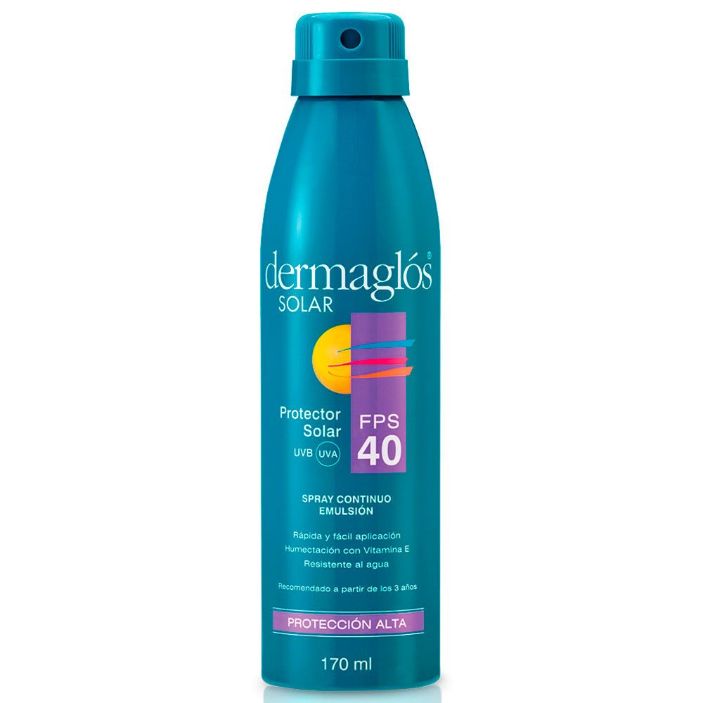 Dermaglós protector solar fps40 spray continuo