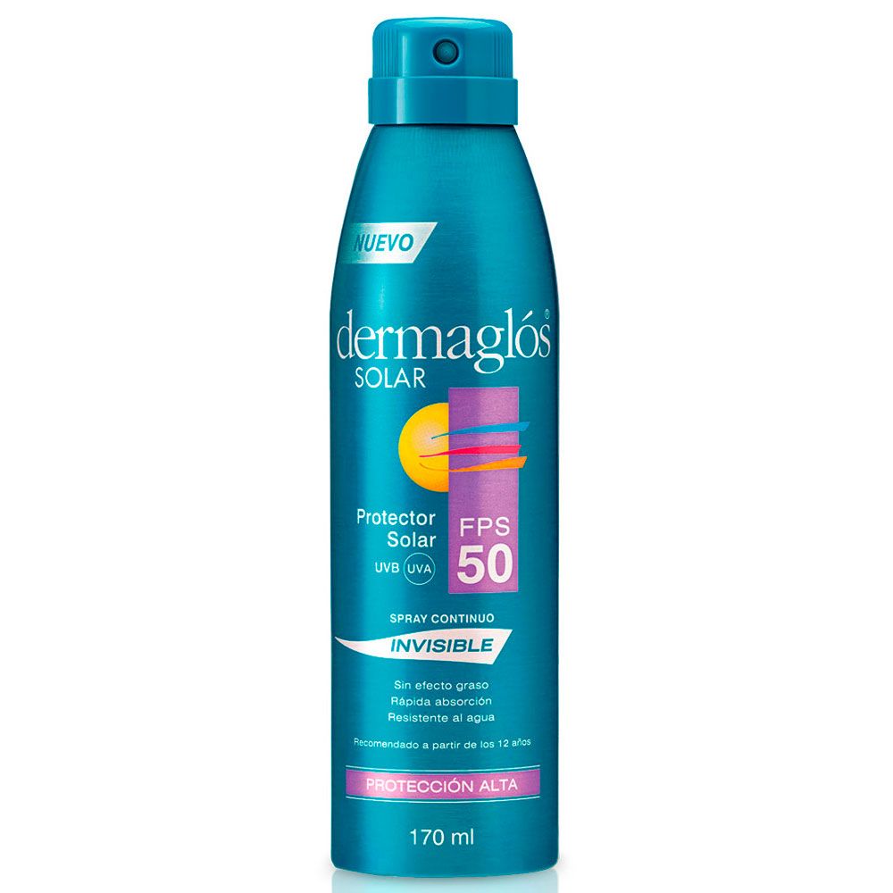Dermaglós protector solar fps50 spray continuo