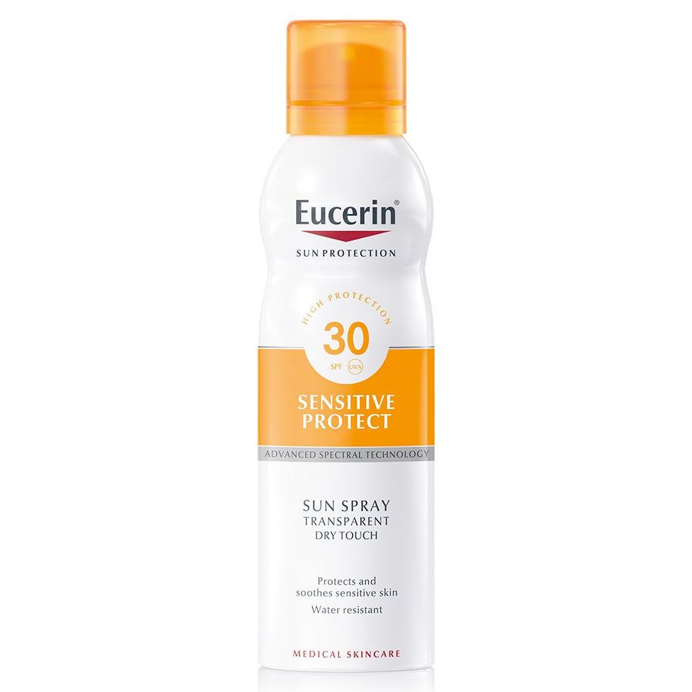 Eucerin sun fps30 spray transparente dry touch