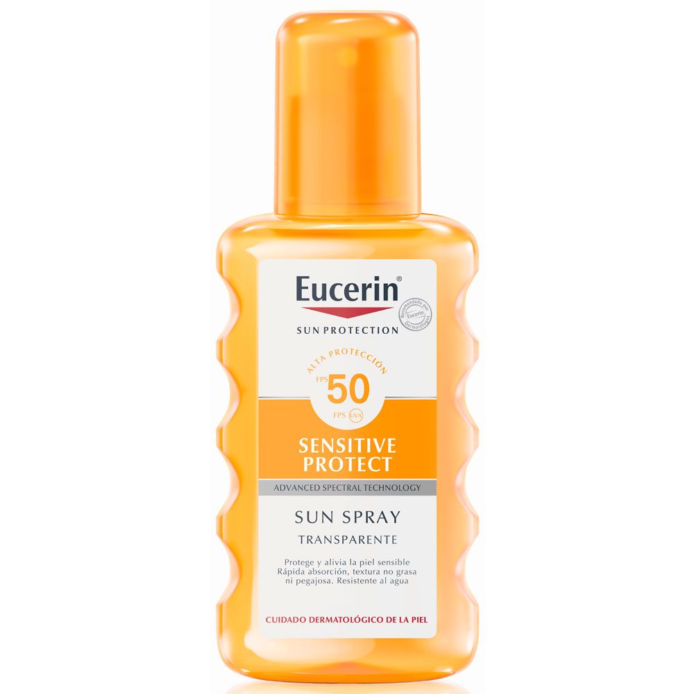 Eucerin sun fps50 spray transparente