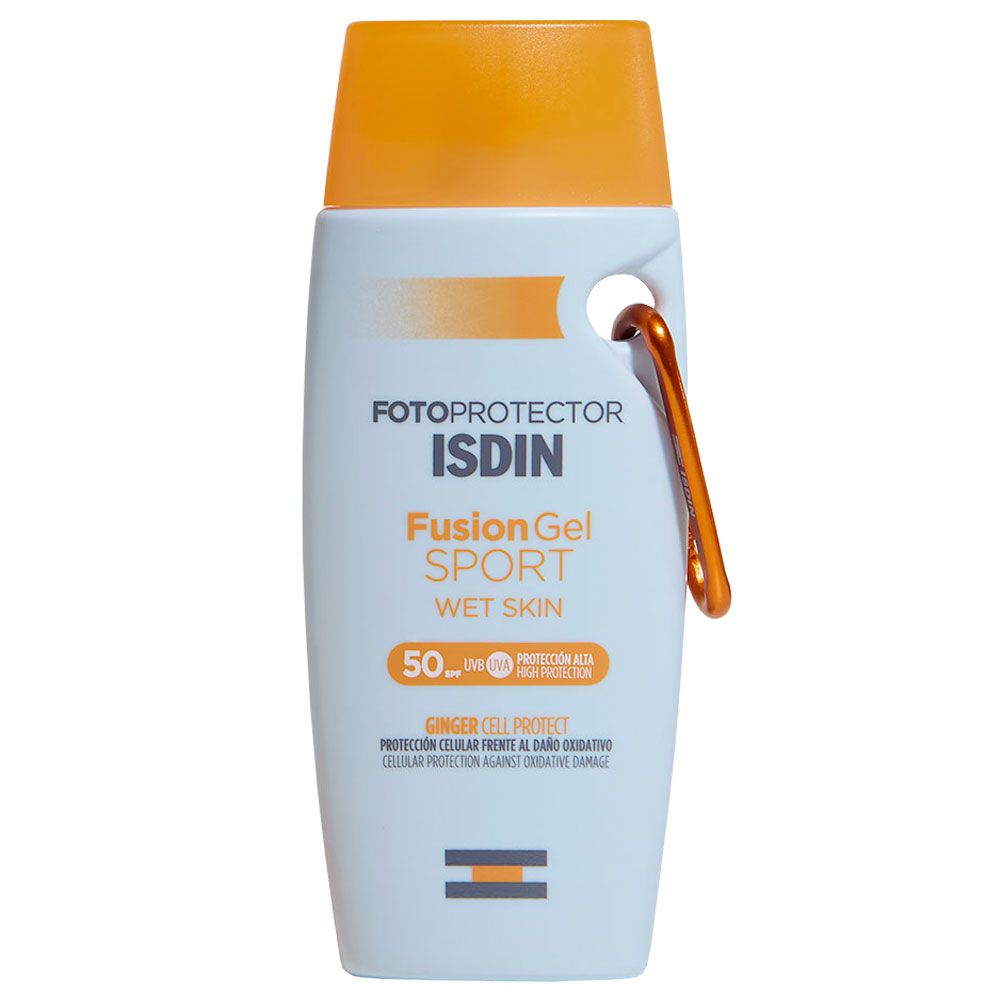 Fotoprotector Isdin Spf50+ Fusion Gel Wet Skin Sport