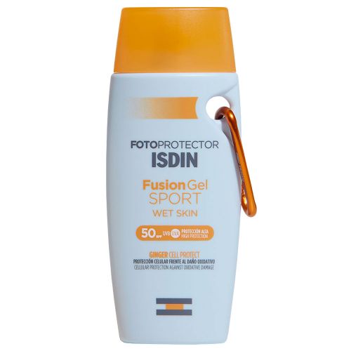 Fotoprotector Isdin Spf50+ Fusion Gel Wet Skin Sport
