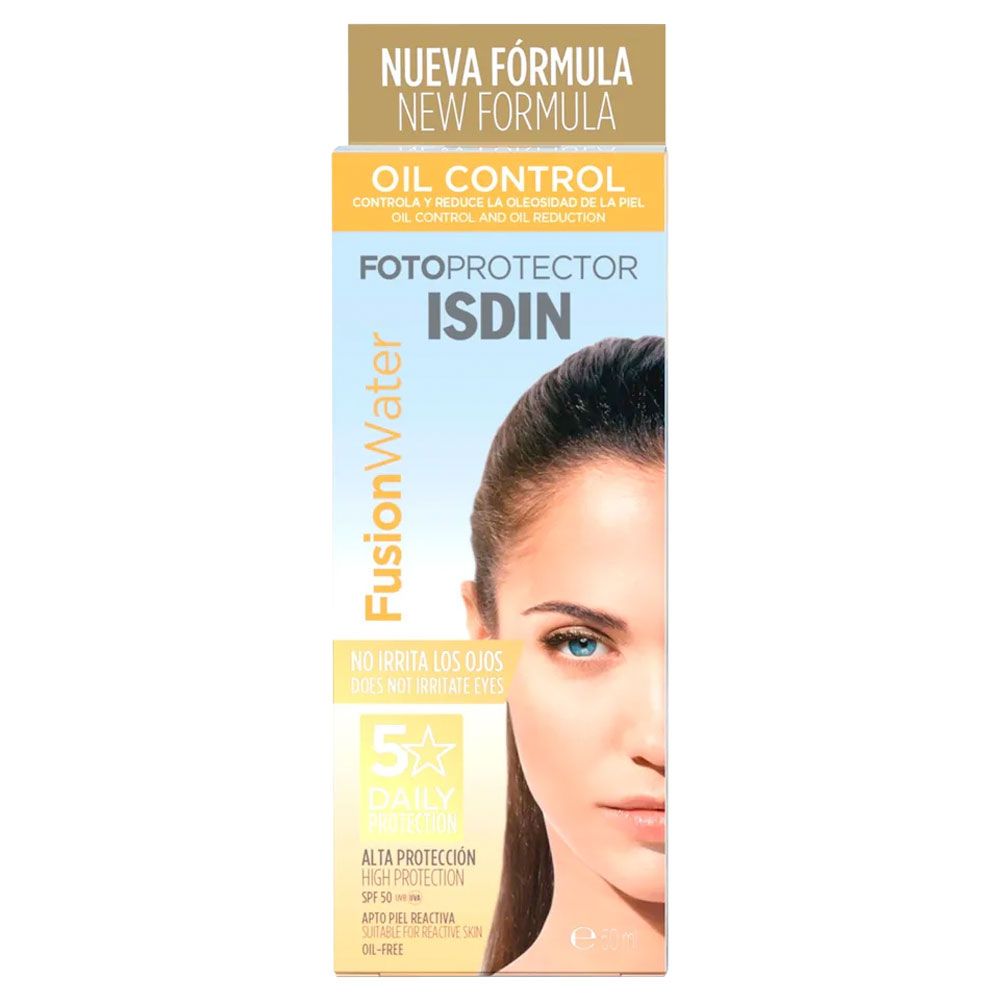 Fotoprotector isdin spf50 fusion water 5 stars