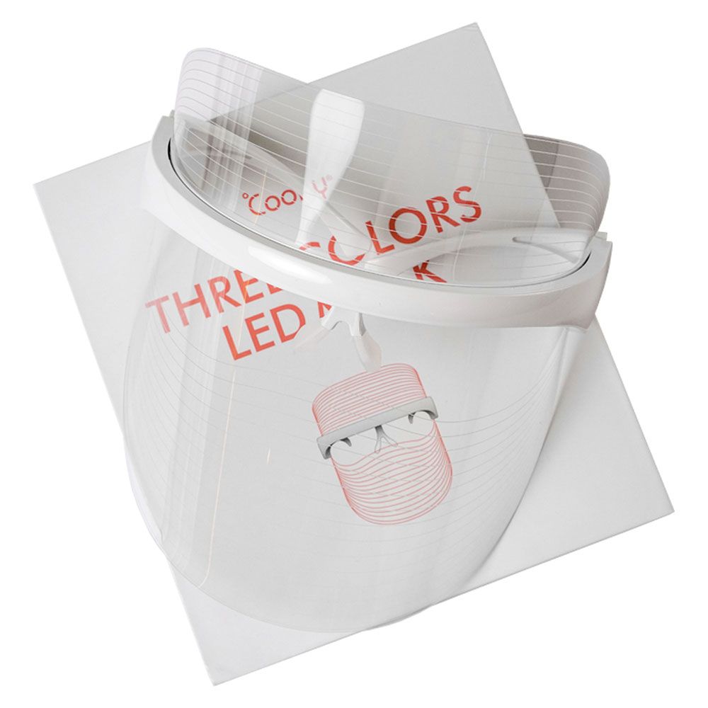 Coony three colors led mask - máscara de fototerapia led