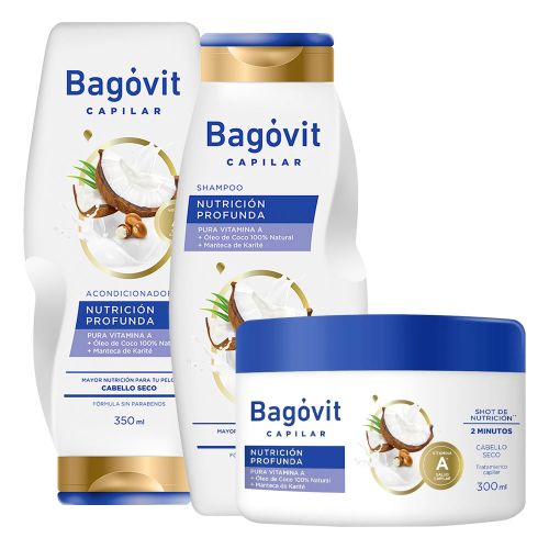 Bagóvit Capilar Rutina Nutrición Profunda