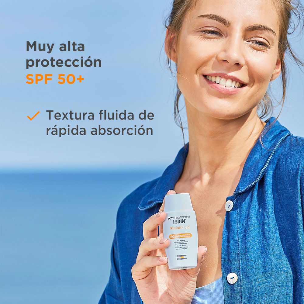 Fotoprotector isdin spf50+ fusion fluid