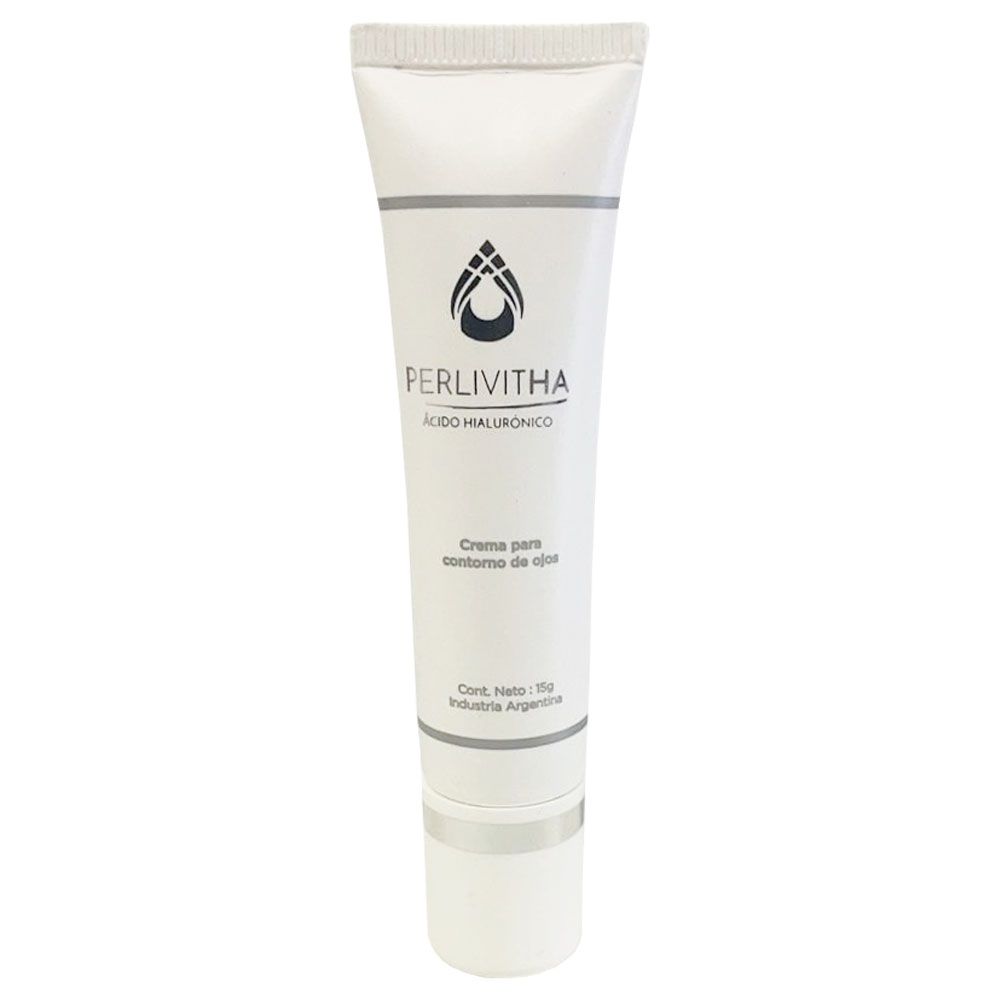 Perlivitha crema ácido hialurónico contorno de ojos