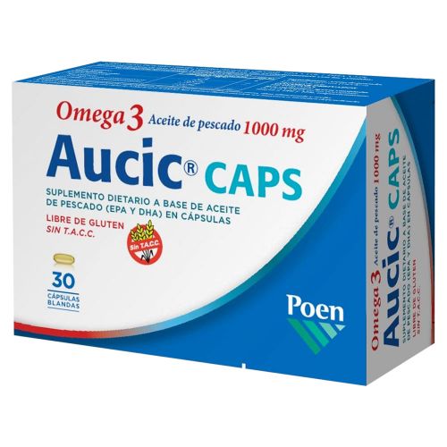 Aucic Caps Aceite De Pescado Omega 3