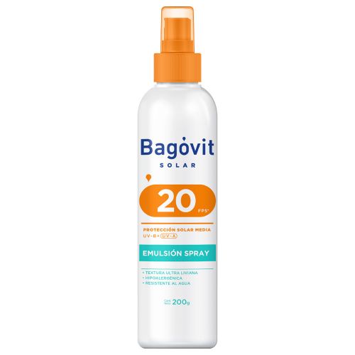 Bagóvit Solar Fps 20 Emulsión Spray Hidratante