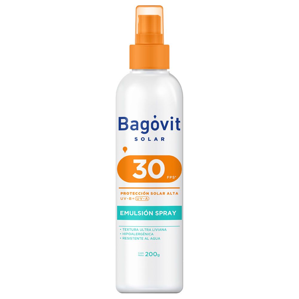 Bagóvit solar fps 30 emulsión spray hidratante