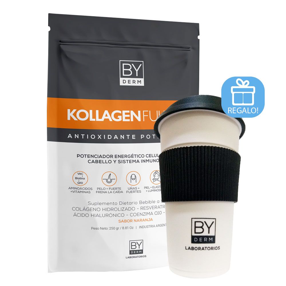By derm kollagen full life antioxidante potenciado + regalo!