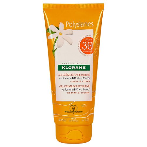 Klorane Polysianes Spf30 Gel Crema Solar Sublime