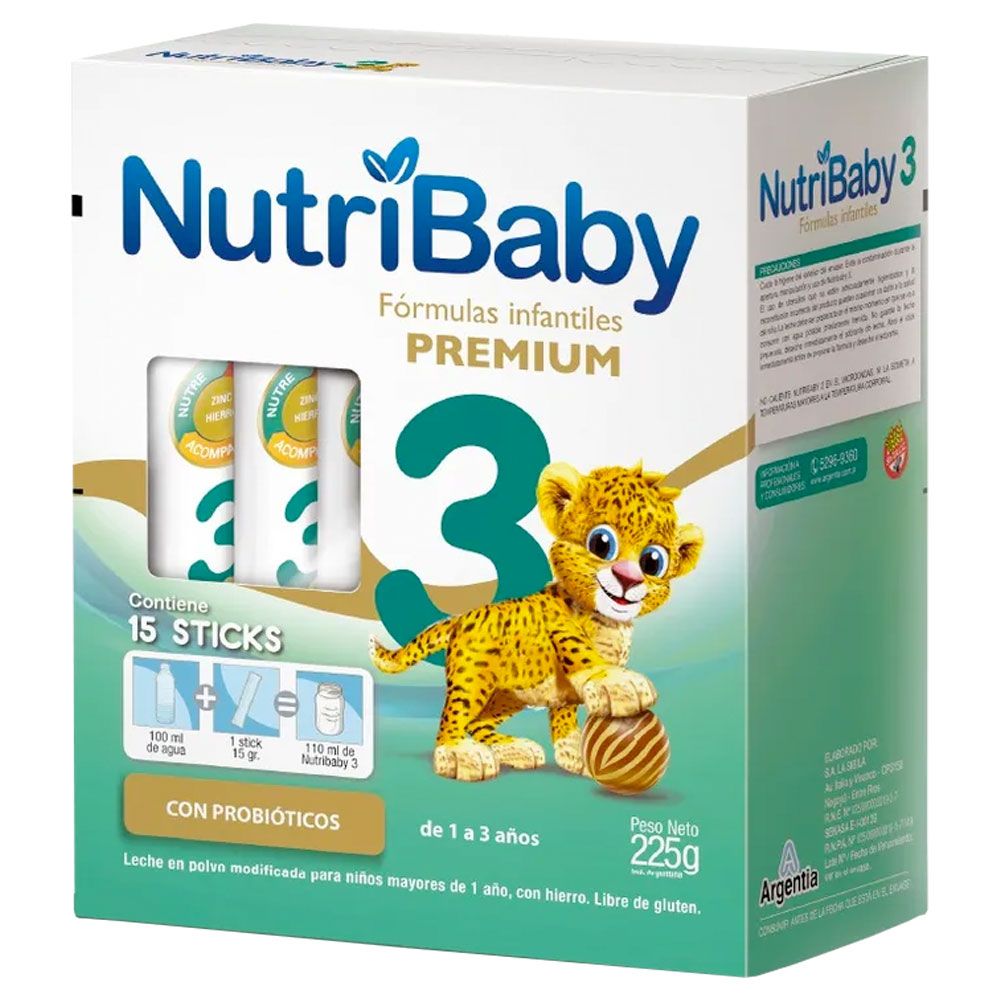 Nutribaby 3 leche de fórmula infantil premium