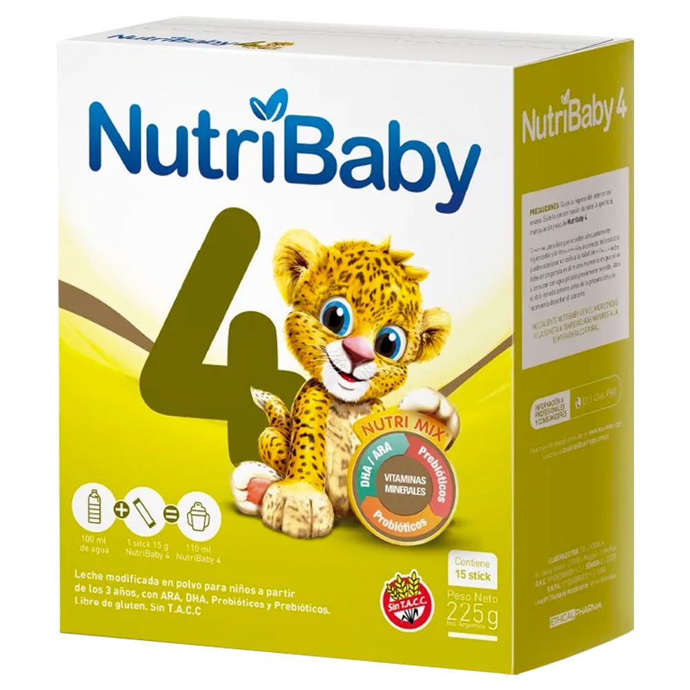 Nutribaby 4 leche de fórmula infantil premium
