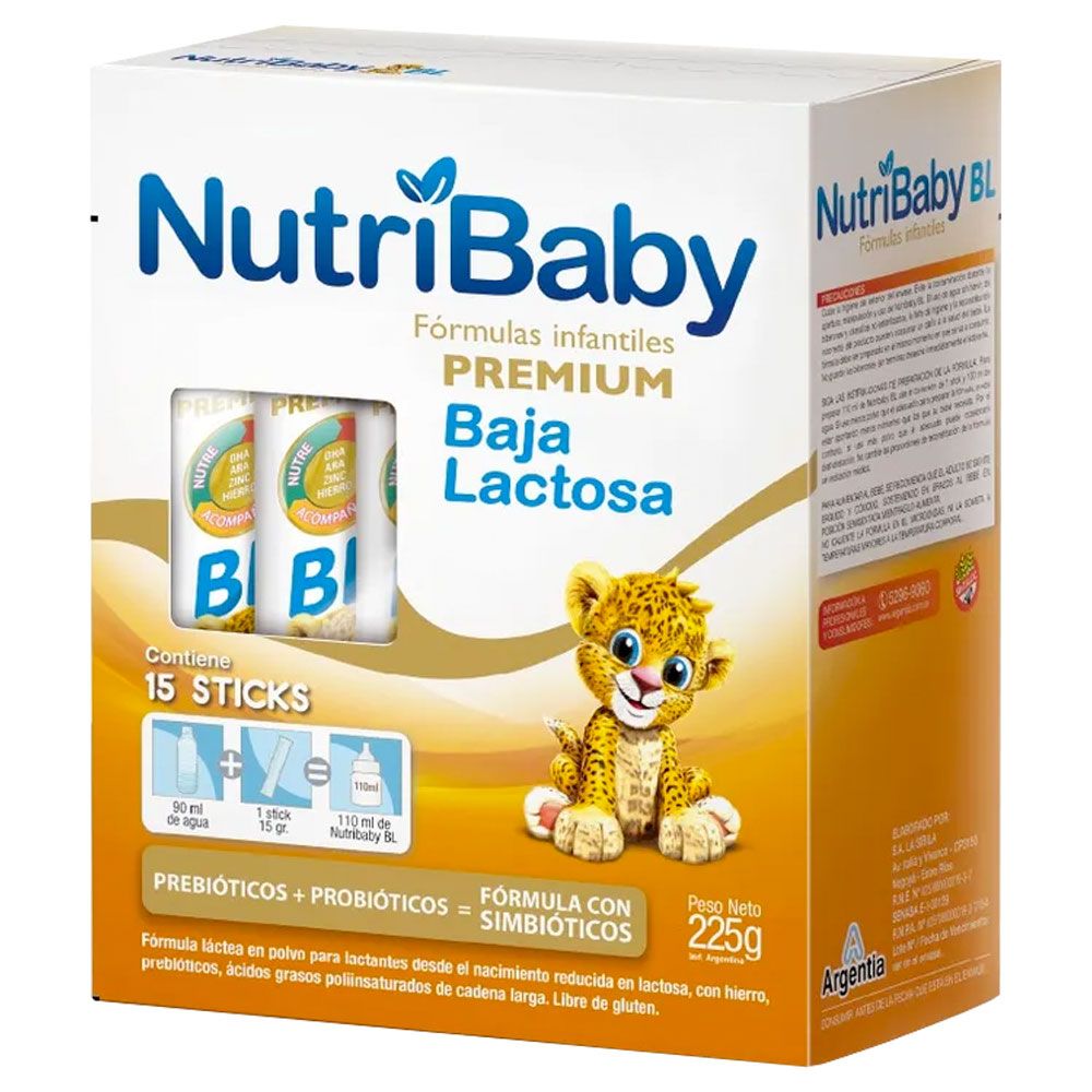 [ARCHIVADO] Nutribaby Baja Lactosa Leche De Fórmula Infantil Premium