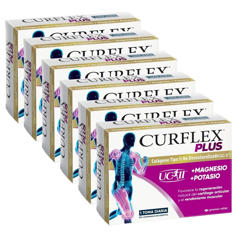 Pack 6 Curflex Plus Colágeno Tipo Ii