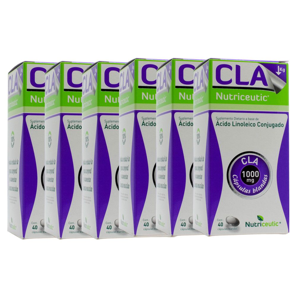 [ARCHIVADO] Pack 6 Nutriceutic Cla Control Del Peso Corporal