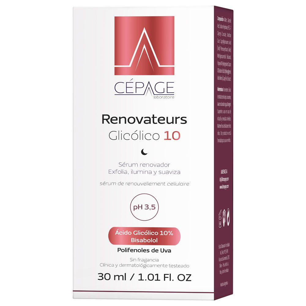Cepage renovateurs glicólico 10 serum facial