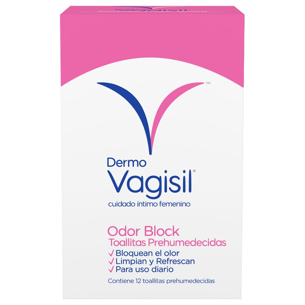 Dermo Vagisil Toallitas Higiene íntima Odor Block